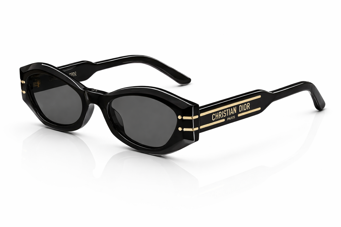 Christian Dior Diorsignature B1U Sunglasses (Comes With Simple Plastic Packaging)