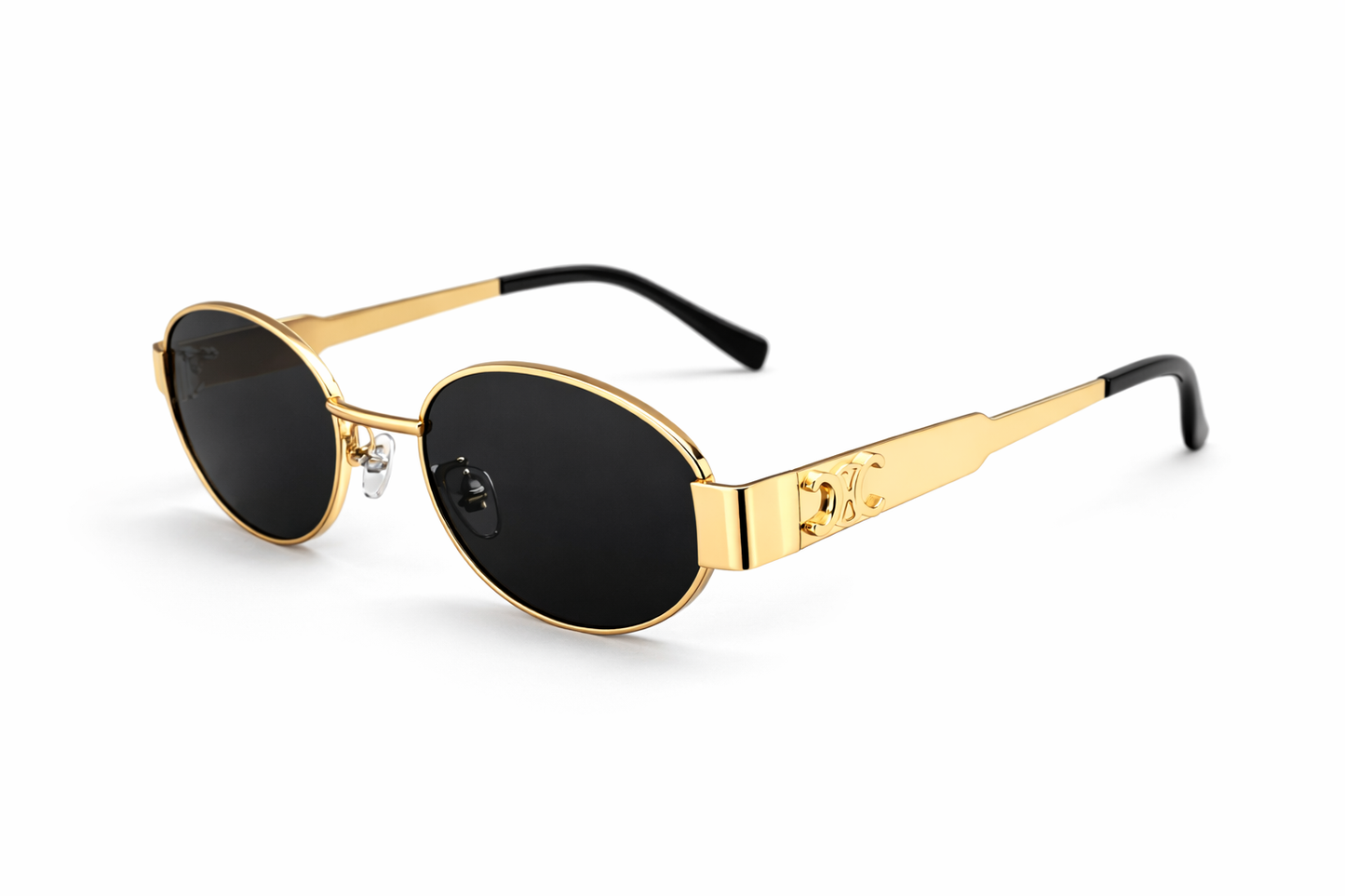 Celine Triomphe Metal 01 Sunglasses (Comes With Simple Plastic Packaging)