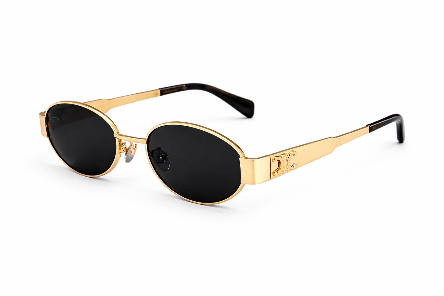 Celine Triomphe Metal 01 Sunglasses (Comes With Simple Plastic Packaging)
