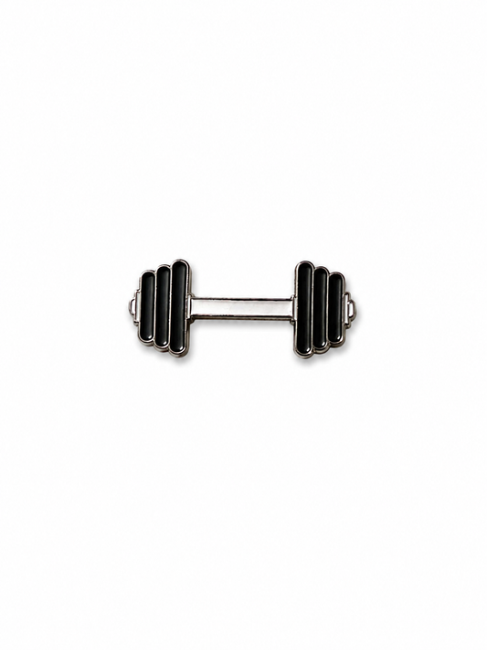 Dumbbell Metal Phone Sticker
