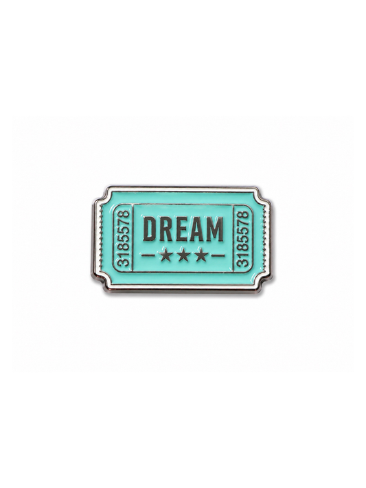 Dream Ticket Metal Phone Sticker 🎟️