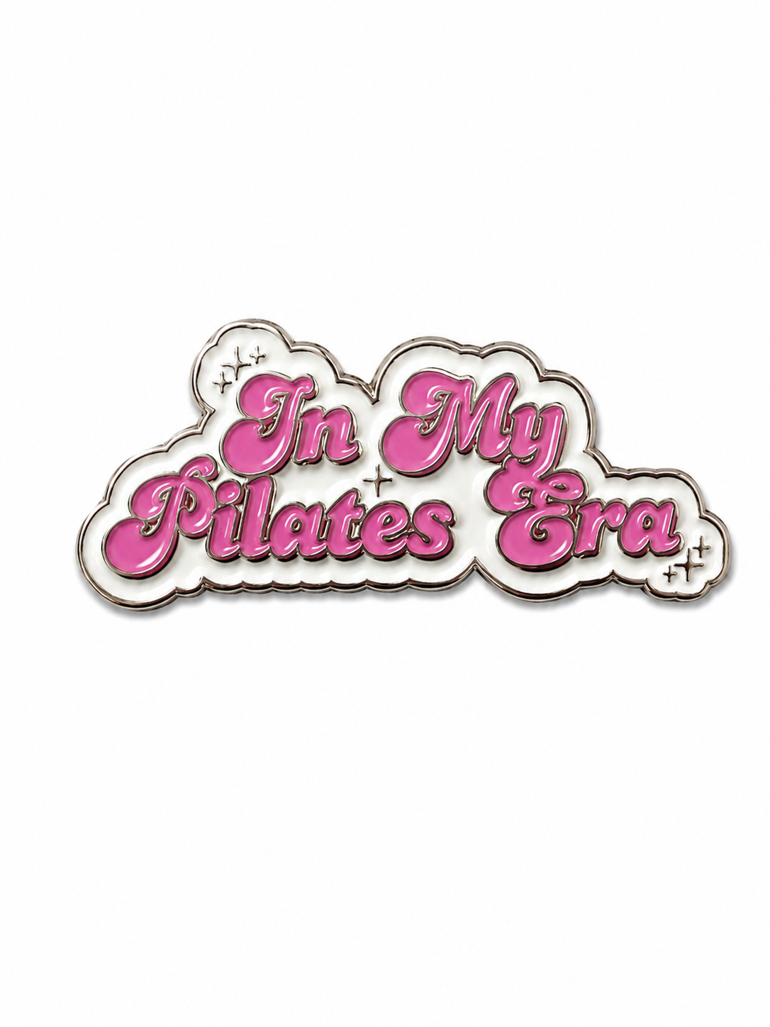 In My Pilates Era Metal Phone Sticker