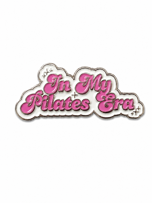 In My Pilates Era Metal Phone Sticker
