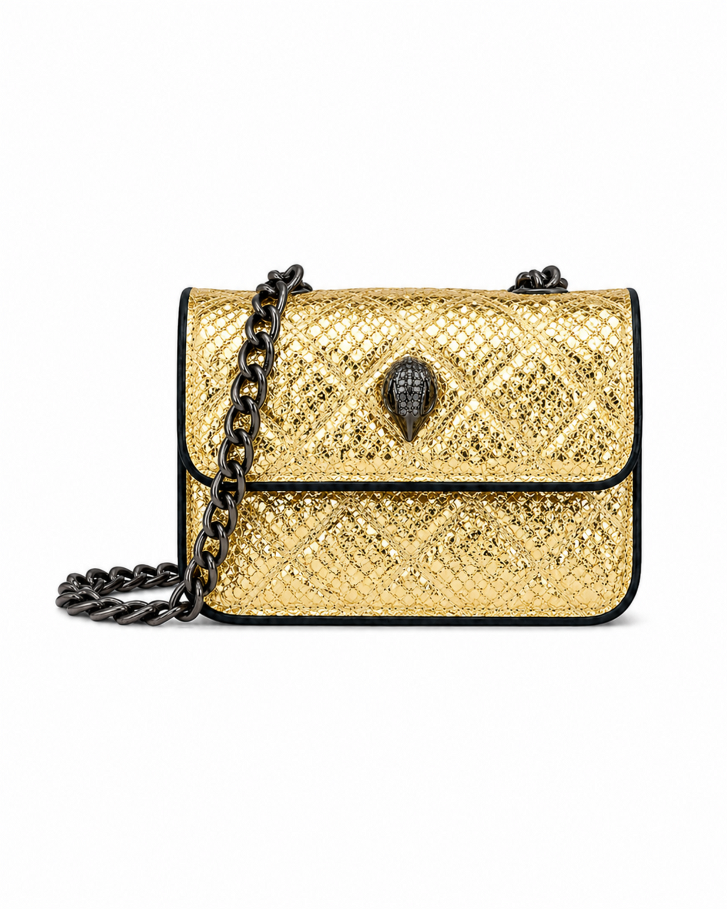 KURT GEIGER LONDON – Micro Kensington Bag (Gold)
