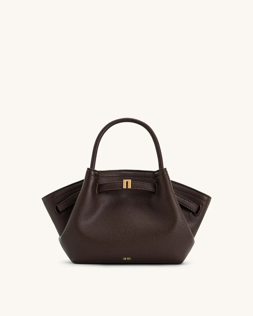 JW PEI MINI HANA TOTE ( DARK BROWN )