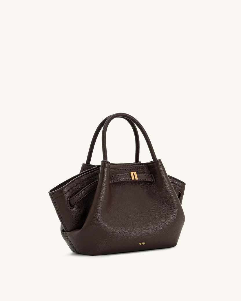 JW PEI MINI HANA TOTE ( DARK BROWN )