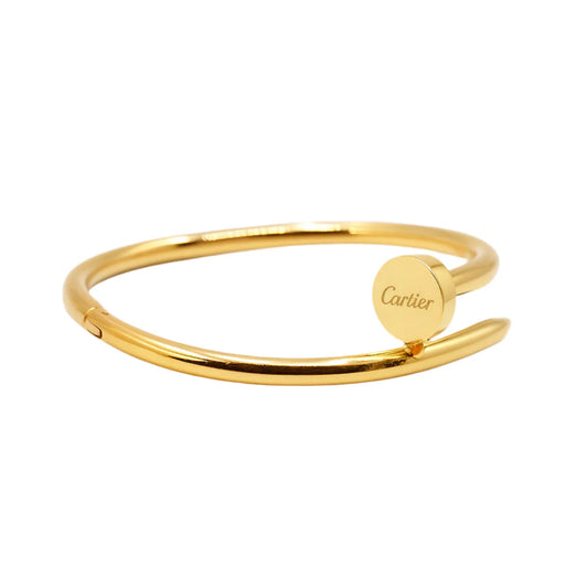 Cartier Nail Bracelet | Stainless Steel | 18K Gold Plated