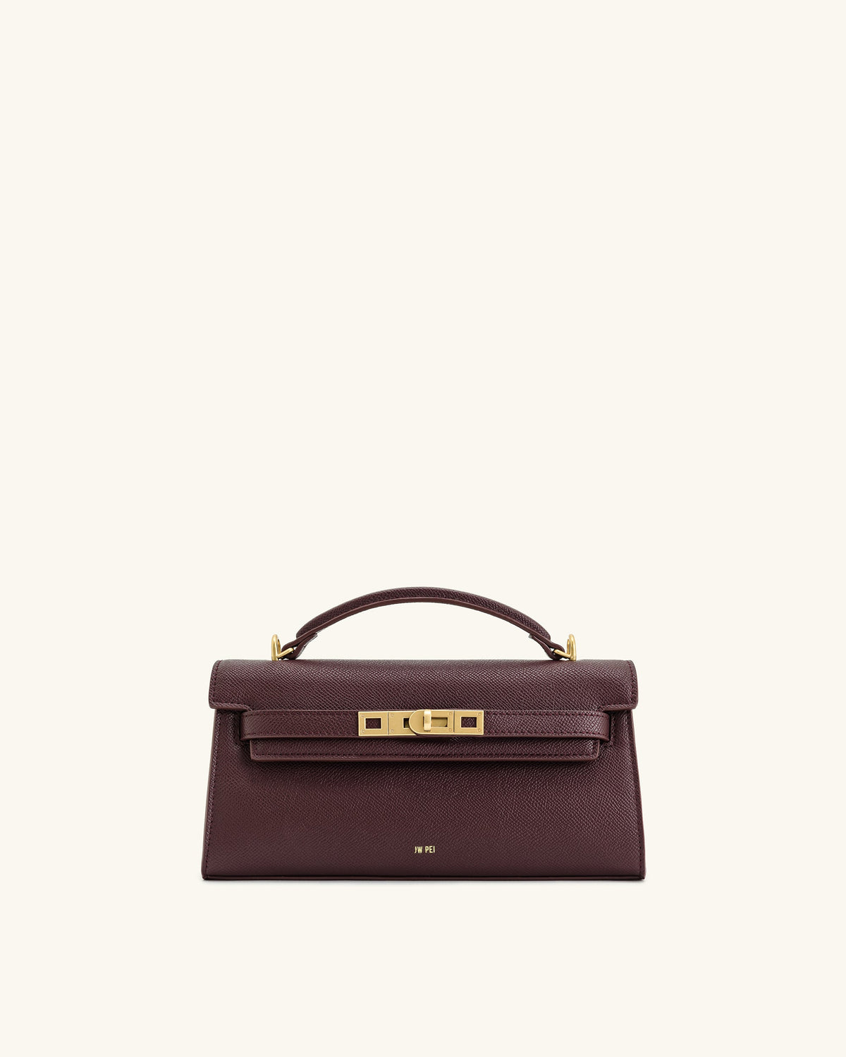 JW PIE - Noor Top Handle Bag - Deep Burgundy