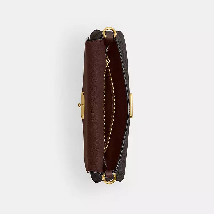 COACH Jet Shoulder Bag
In Signature Canvas - Brass/Maple