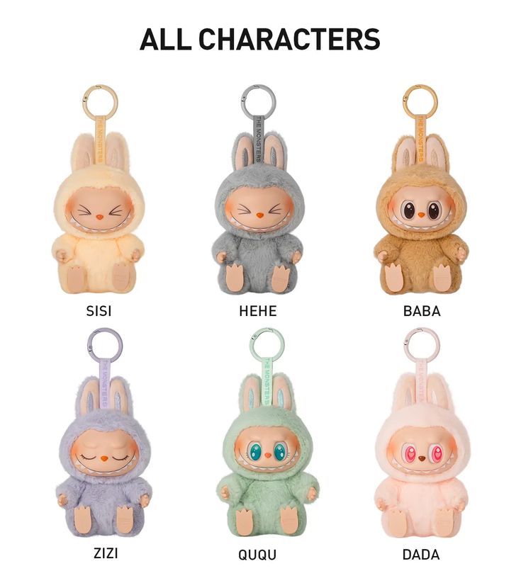 キーホルダー・アクリルキーホルダー LABUBU have a seat QUQU Have a Seat Labubu Charm (Ququ) – Pinterest Finds