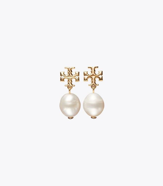 Tory Burch Earrings | Stainless Steel | 18K Gold Plated
