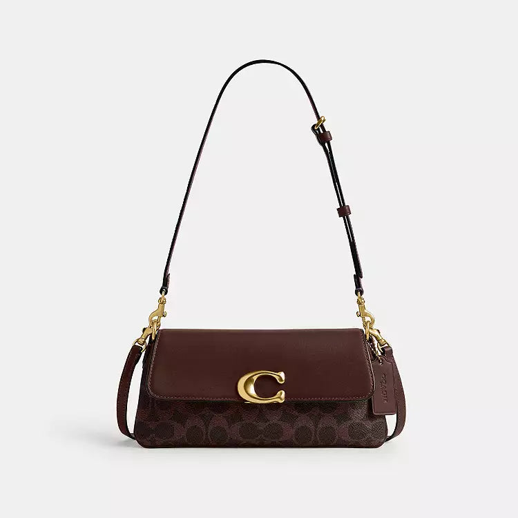 COACH Jet Shoulder Bag
In Signature Canvas - Brass/Maple