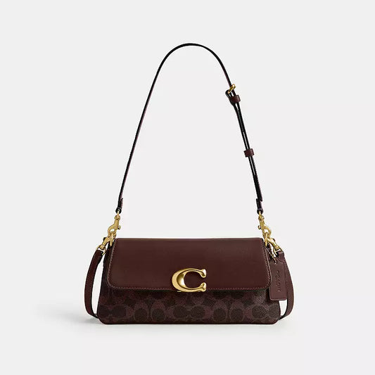 COACH Jet Shoulder Bag
In Signature Canvas - Brass/Maple