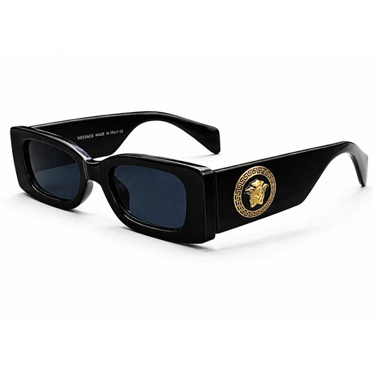 Versace Medusa Medallion Black Sunglasses