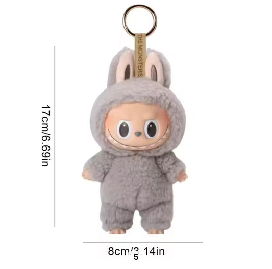 Labubu Keychaim Charm ( Sesame Bean )