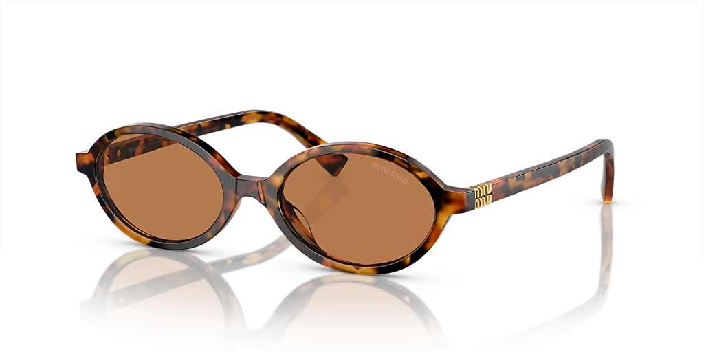 Miu Miu MU 04ZS Luxury Oval Sunglasses