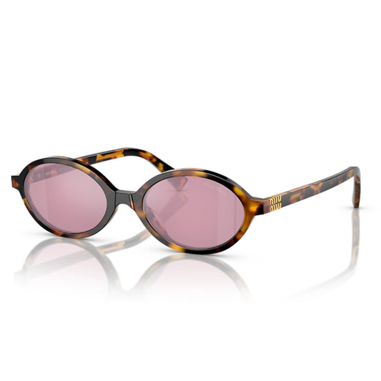 Miu Miu MU 04ZS Luxury Oval Sunglasses