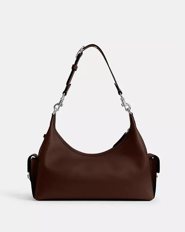 COACH Pocket Juliet Bag 30 - Silver/Brown