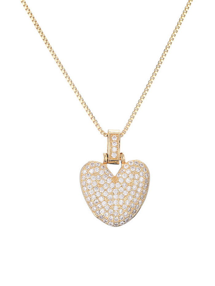 Bubble Letter Necklace – Gold | 18K Gold Plated Stainless Steel | Tarnish-Free
