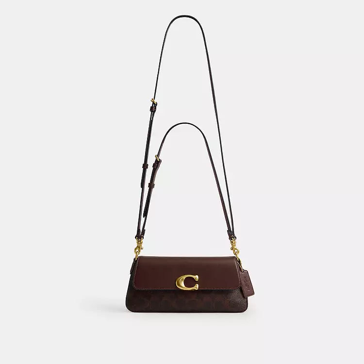 COACH Jet Shoulder Bag
In Signature Canvas - Brass/Maple