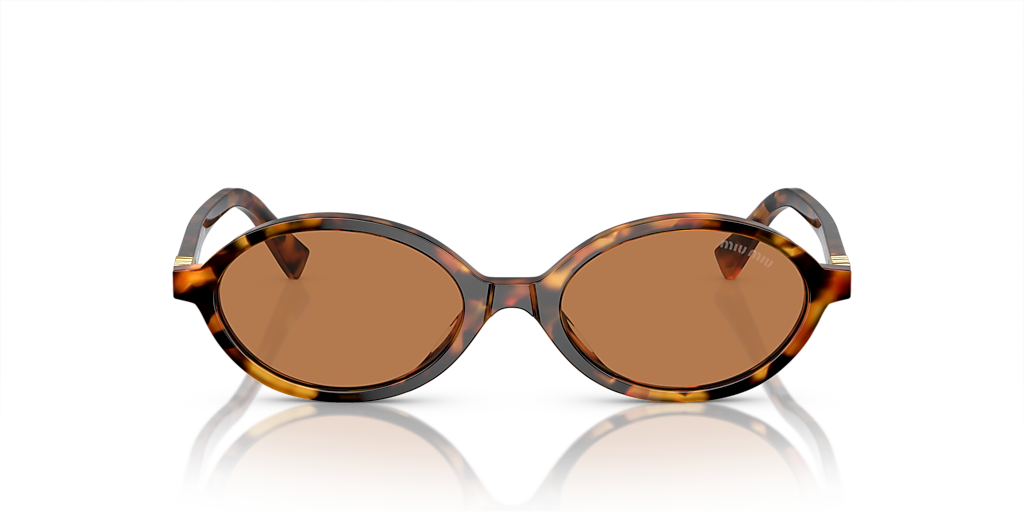 Miu Miu MU 04ZS Luxury Oval Sunglasses