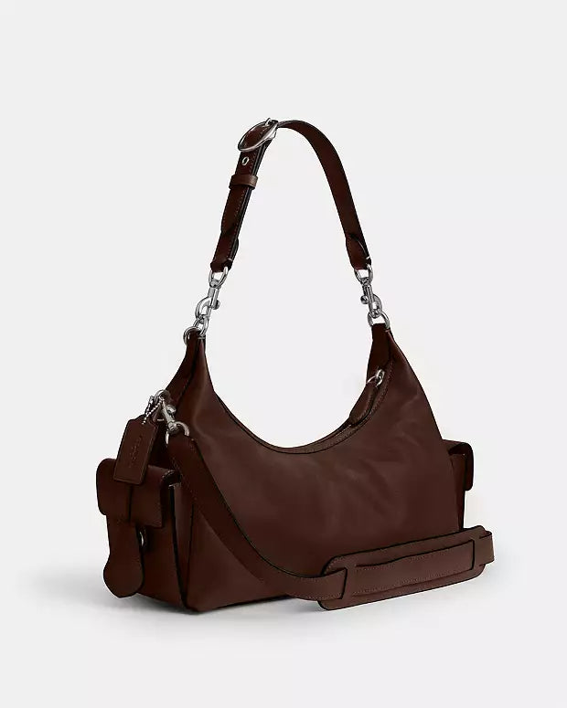 COACH Pocket Juliet Bag 30 - Silver/Brown