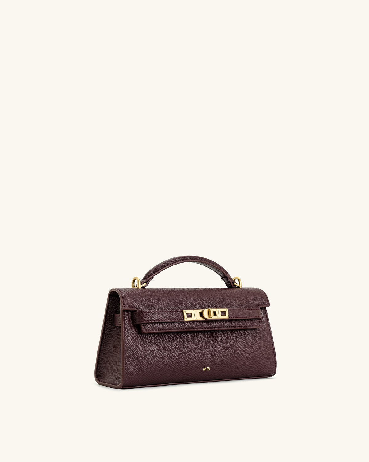 JW PIE - Noor Top Handle Bag - Deep Burgundy